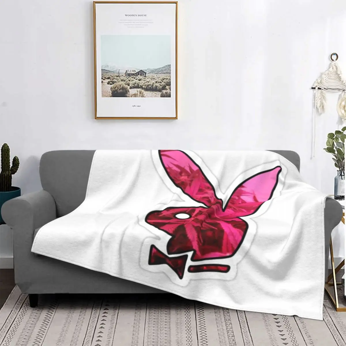 Плед Playboy 2903 покрывало для кровати плед диван кровать муслиновое Клетчатое