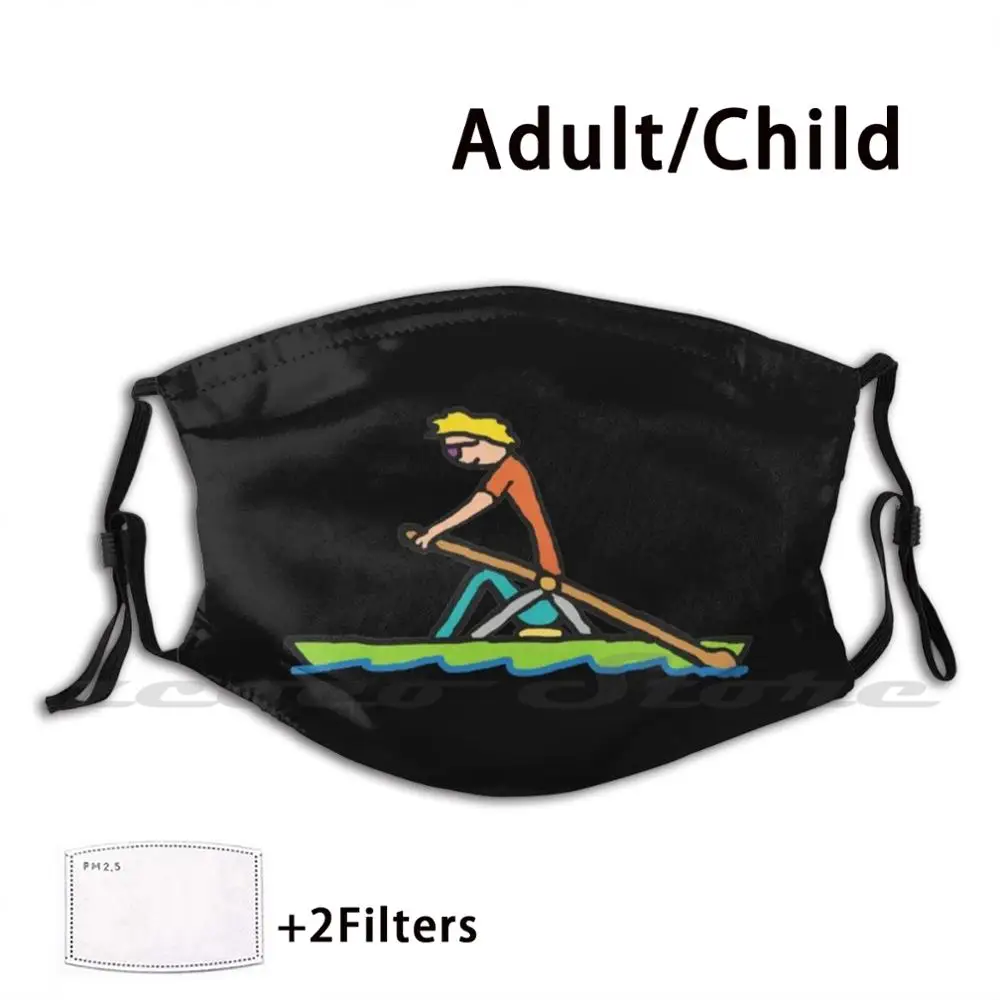 

Rowing Washable Trending Customized Pm2.5 Filter Mask Rowing