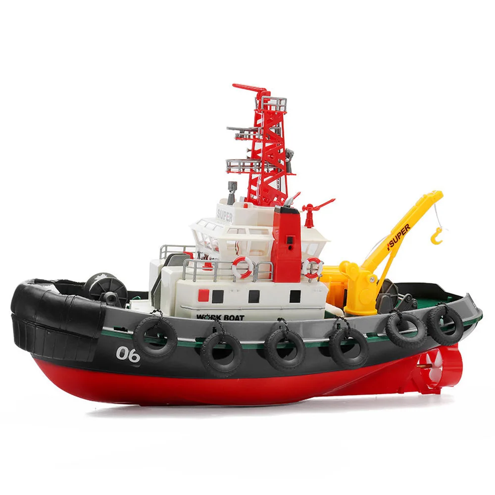 Henglong 3810 63 см 2,4G дистанционное управление Управление RC гребная лодка с водяным охлаждением Системы игрушка в подарок RC лодка на скоростном катере водная игрушка на открытом воздухе