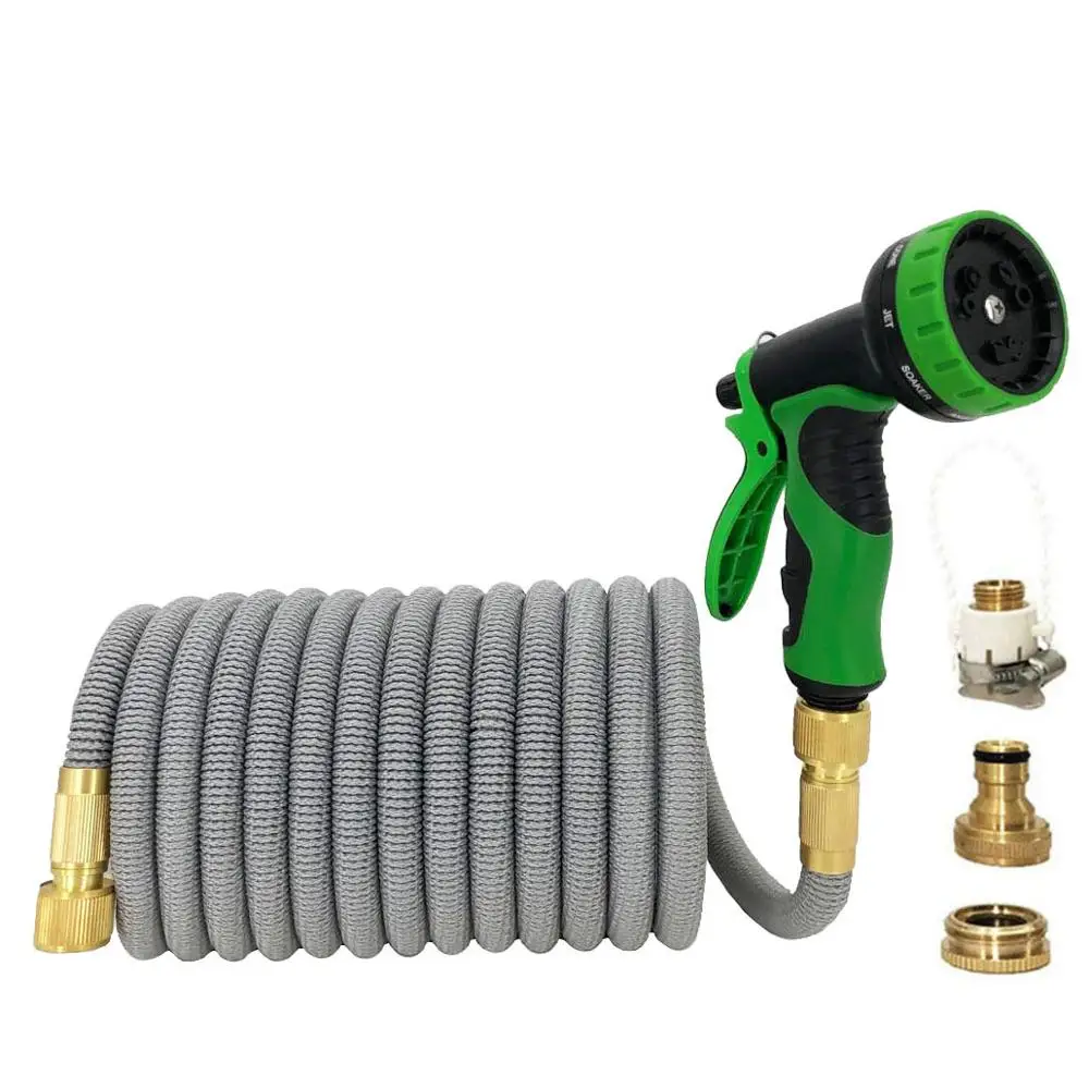 

Раздвижной поливочный шланг для сада, 25-волшебный, резиновый футов