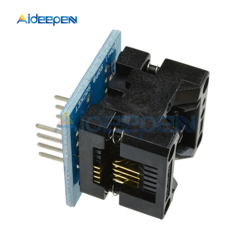 SOIC8 SOP8 К DIP8 IC гнездо программатора адаптер широкое сиденье 150mil /200mil для всех-11