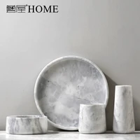white marble modern vase minimalist flower plant vases for flowers tabletop living room decorazioni casa home decoration el50va