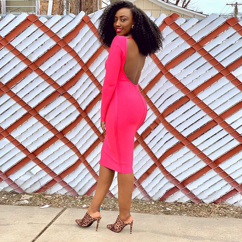 Сексуальное вечернее платье Ocstrade вечерние длинным рукавом новинка 2019 модное