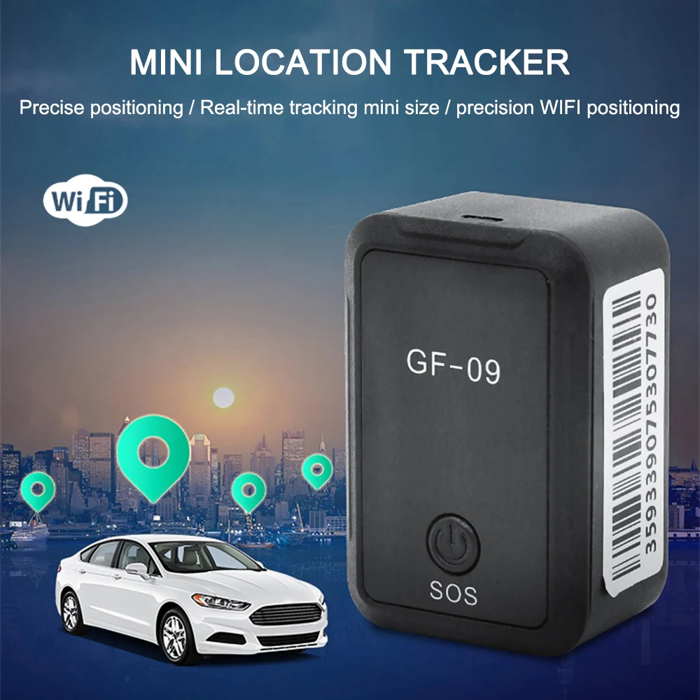 

Mini GPS Tracker Portable Real Time Tracking Device GPS Tracker Multi-purpose Positioning Mode Tracker GSM/AGPS/Wifi/LBS Locator