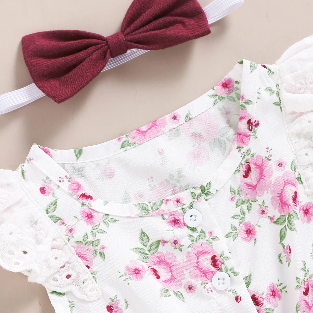 Летнее платье для маленьких девочек 1-5 лет хлопковое кружевное без рукавов с