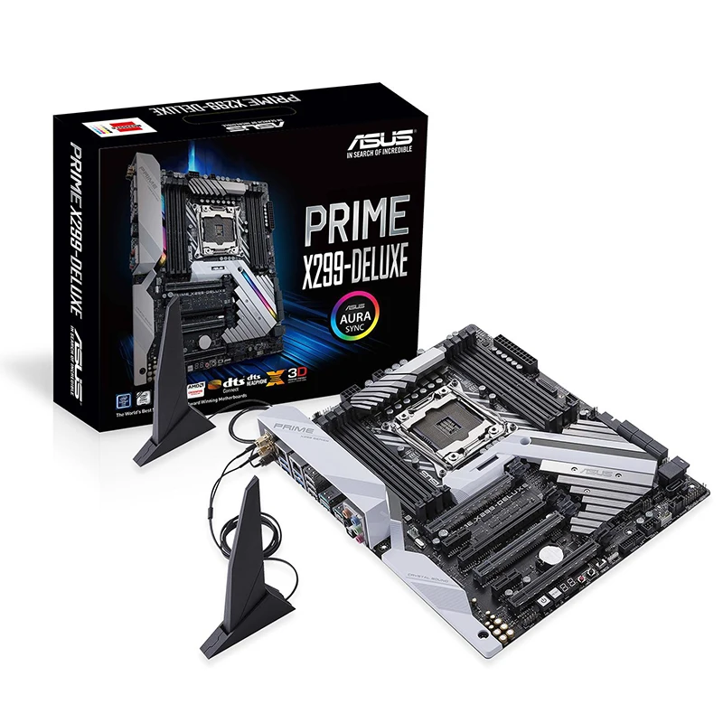 

PRIME X299-DELUXE computer motherboard support I9-7900x I7-7820x used motherboard