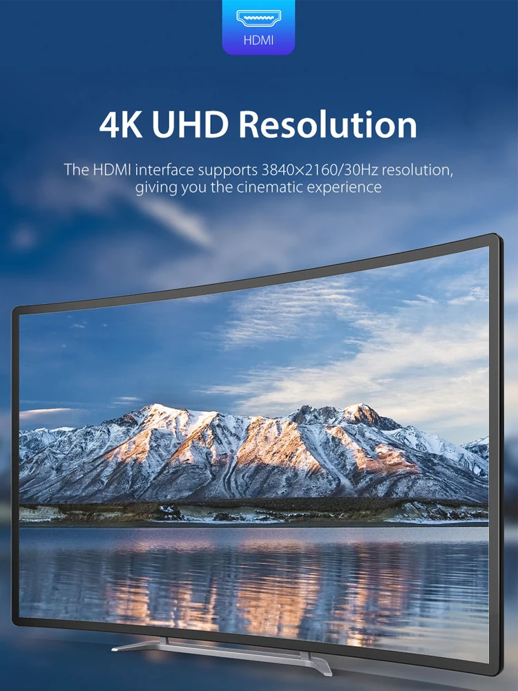 Док-станция 11 в 1 USB Type-C 3 0 дюйма разветвитель многопортовый адаптер 4K HDMI