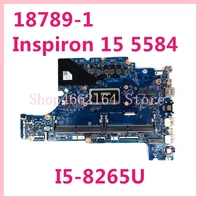 cn 0f62d6 0f62d6 f62d6 18789 1 mainboard for dell inspiron 15 5584 i5 8265u laptop motherboard 100tested well working