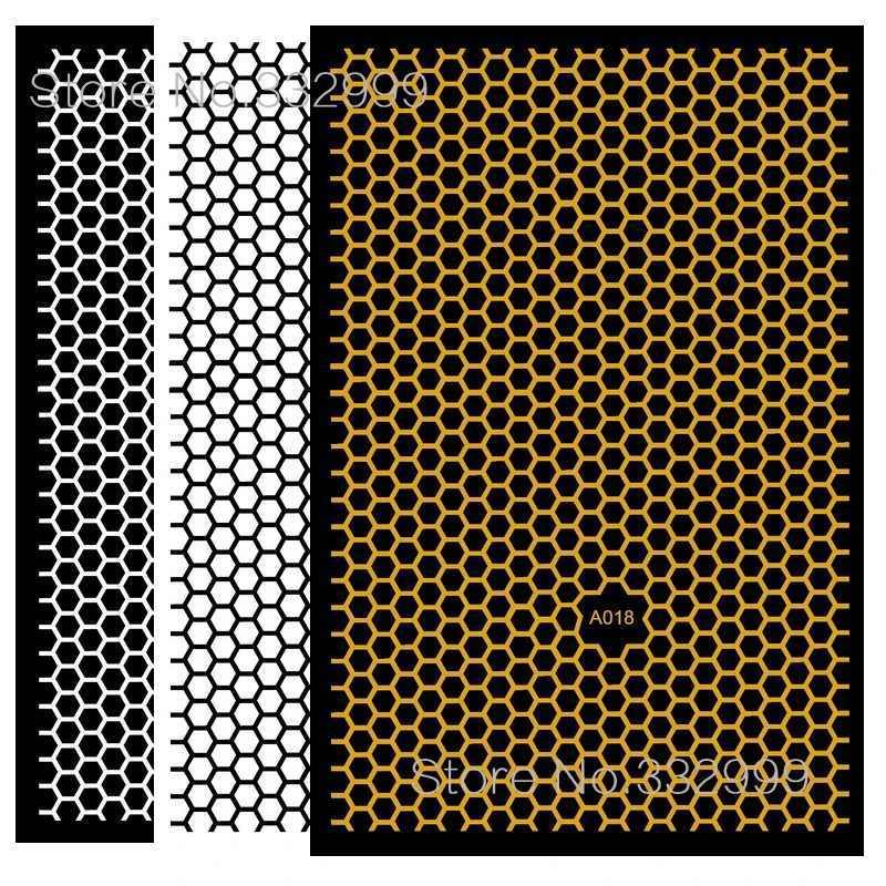 Новый дизайн маникюра украшение золотые 3D наклейки для ногтевого дизайна