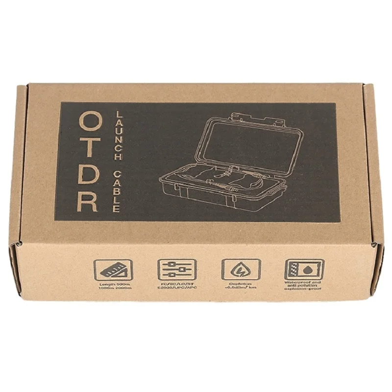 

SC/APC OTDR test extension box OTDR Test extension cord OTDR Zone Eliminator OTDR Launch Cable, single mode (9/125) 500M 1KM 2KM