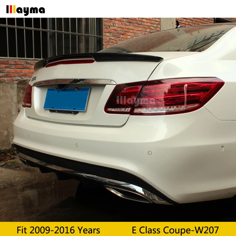 Спойлер заднего крыла из углеродного волокна для Benz E class coupe E260 E320 E400 W207 2009 2016