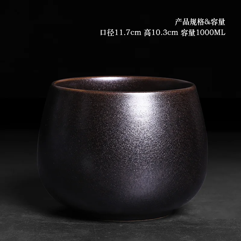 

Retro Japanese Style Tea Wash Bowl Set Ceramic Zen Water Household Tea Wash Ceremony Accessories Ceremonia Del Te Teaware DH50CX