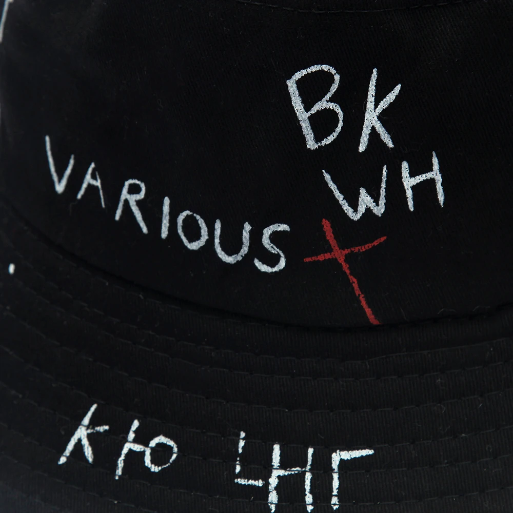 Панама FOXMOTHER с граффити в стиле хип хоп кепка Корейском надписью цвет