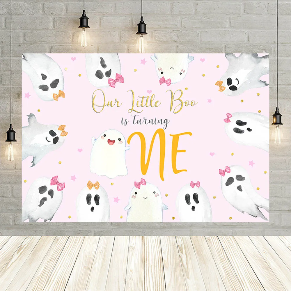 

Avezano розовые фоны для фотосъемки Хэллоуин Маленький милый Призрак новорожденная девушка 1-я фотостудия реквизит