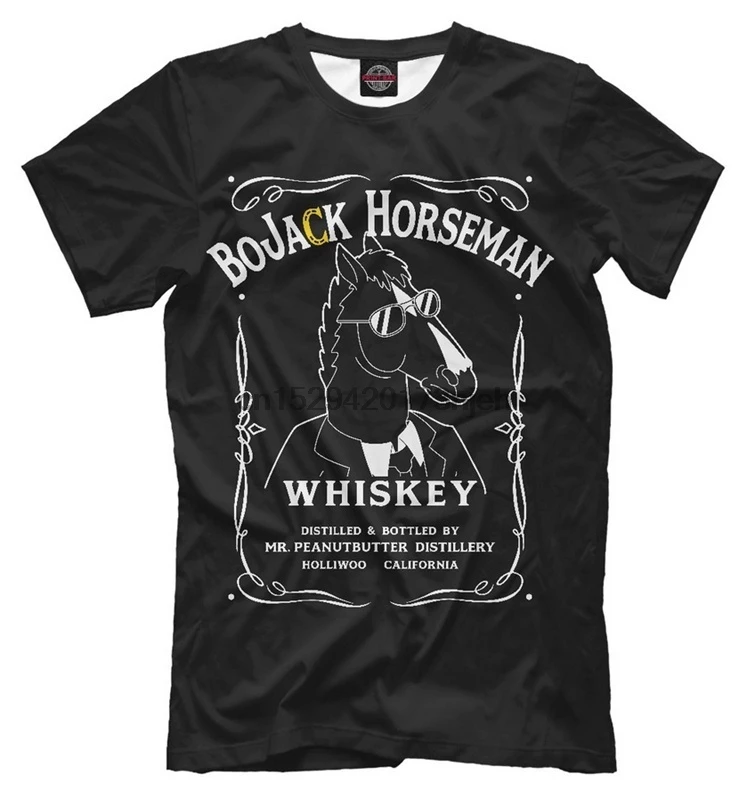 

BoJack The Horseman 3D Printed Fashion Womenmen's Fashion T-shirts
