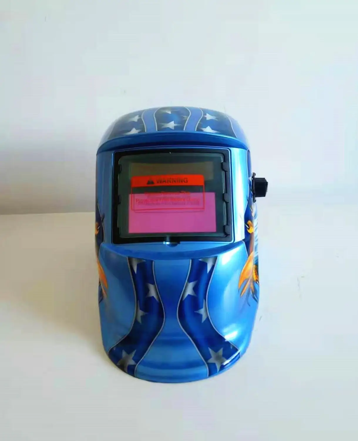 

“Eagle Blue ribbon type”Solar auto darkening welding helmet for TIG welding
