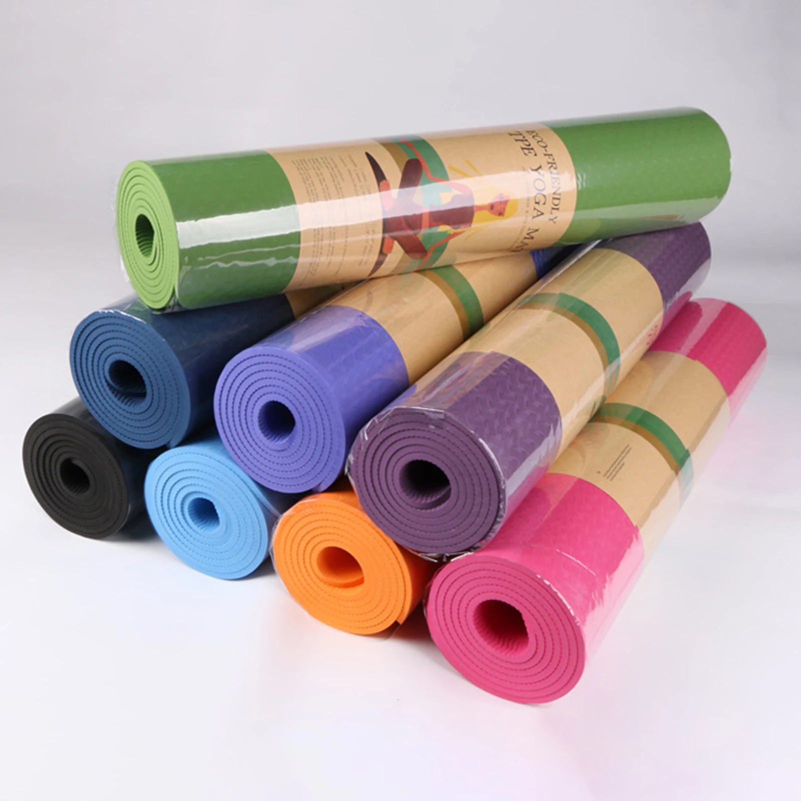 Противоскользящий Спортивный Коврик для фитнеса толстый коврик из EVA удобной