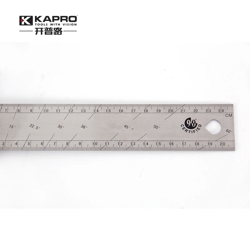Многофункциональная линейка KAPRO 20/25/30/40 см с ручкой высокоточная маркировочная