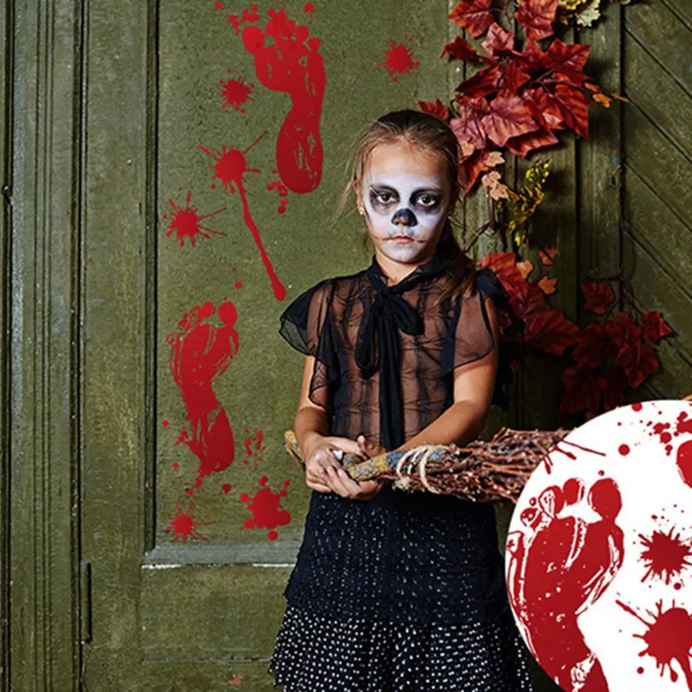 Ужас Реалистичная травма крови Шрам наклейки на рану поддельный костюм тату