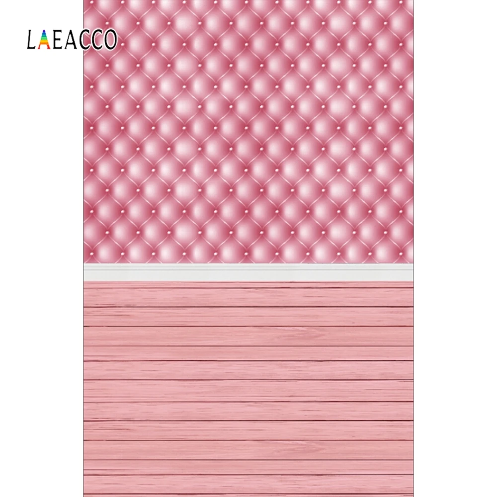 Laeacco розовый бриллиант мягкий Декор деревянный пол ребенка фотофон фотографии