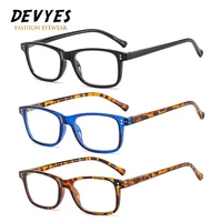 devyes reading glasses for men and women fashion spring hinge eyeglasses stylish readers magnifying glass diopter 1 0 4 0