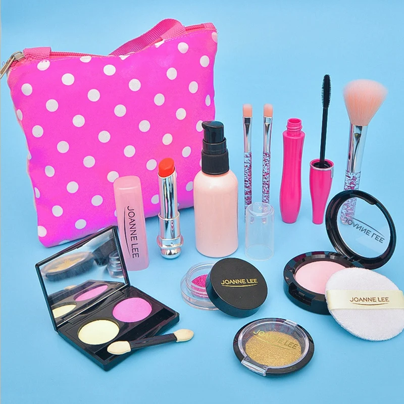 

Kids Pretend Makeup Toys Simulation Cosmetics Set Girls Makeup Play House Role Playset Beauty Accessories for Kids