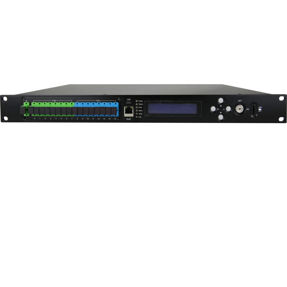 Фото 1U высокомощный волоконно-оптический усилитель, 8 портов, 22 дБ + WDM FTTH, FTTB, DBS, MMDS, FTTX Pon №2