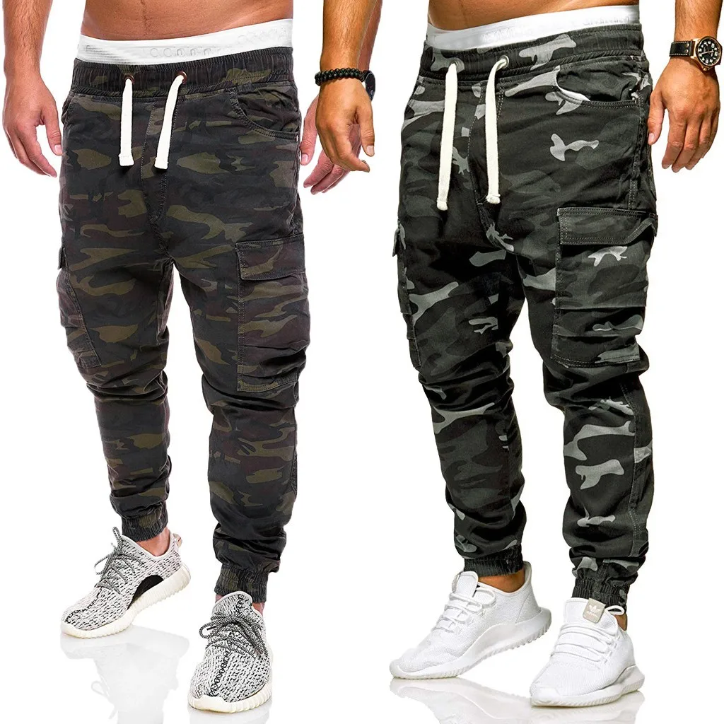 

Камуфляжные брюки M-4xlpantalon De Jogging мужские модные свободные красивые Pocketjeans брюки рабочие уличные спортивные штаны