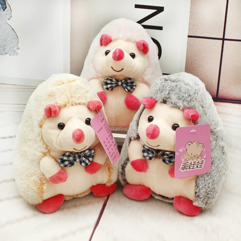 Новый 18 см Плюшевые моделирование принтом маленький ежик милое симпатичное