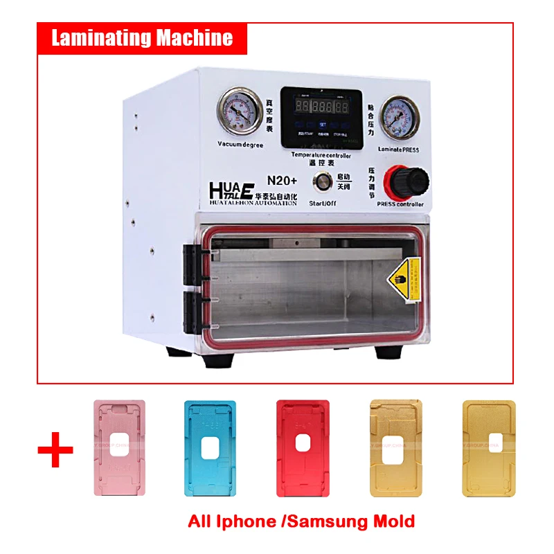 

HUATALE N20+ N20 Plus MINI LCD Laminating Machine OCA Laminator 10 inchfor Screen Refurbish Repair with mold