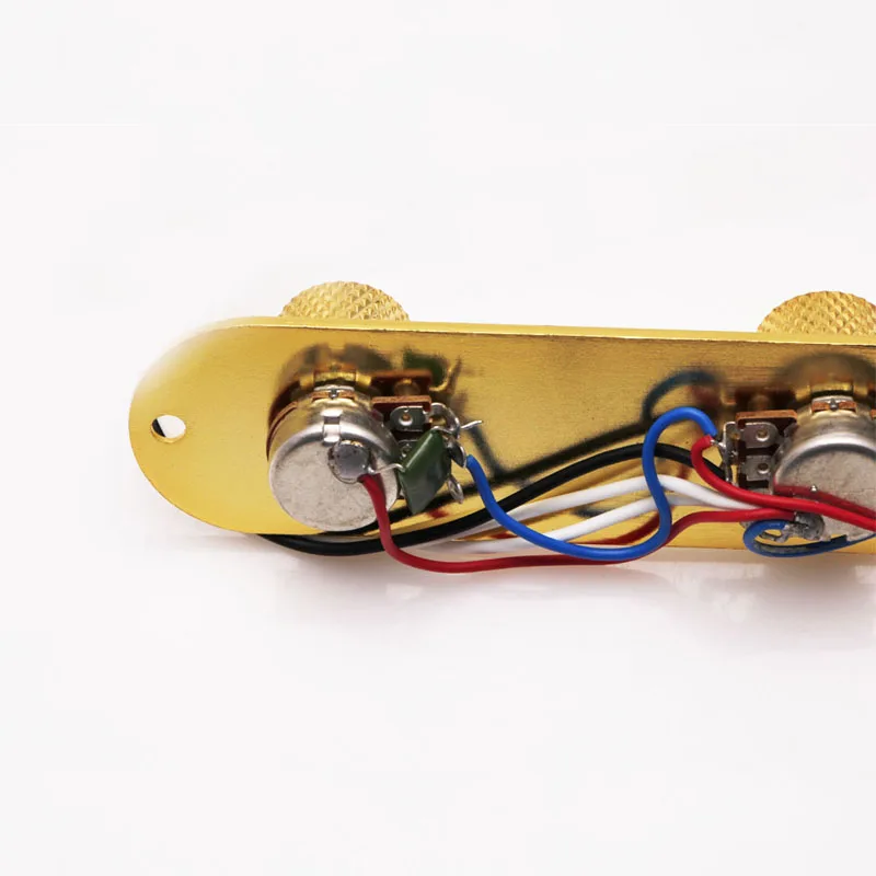 Золотой загруженный Prewired переключатель пластины управления для Fender Telecaster гитары