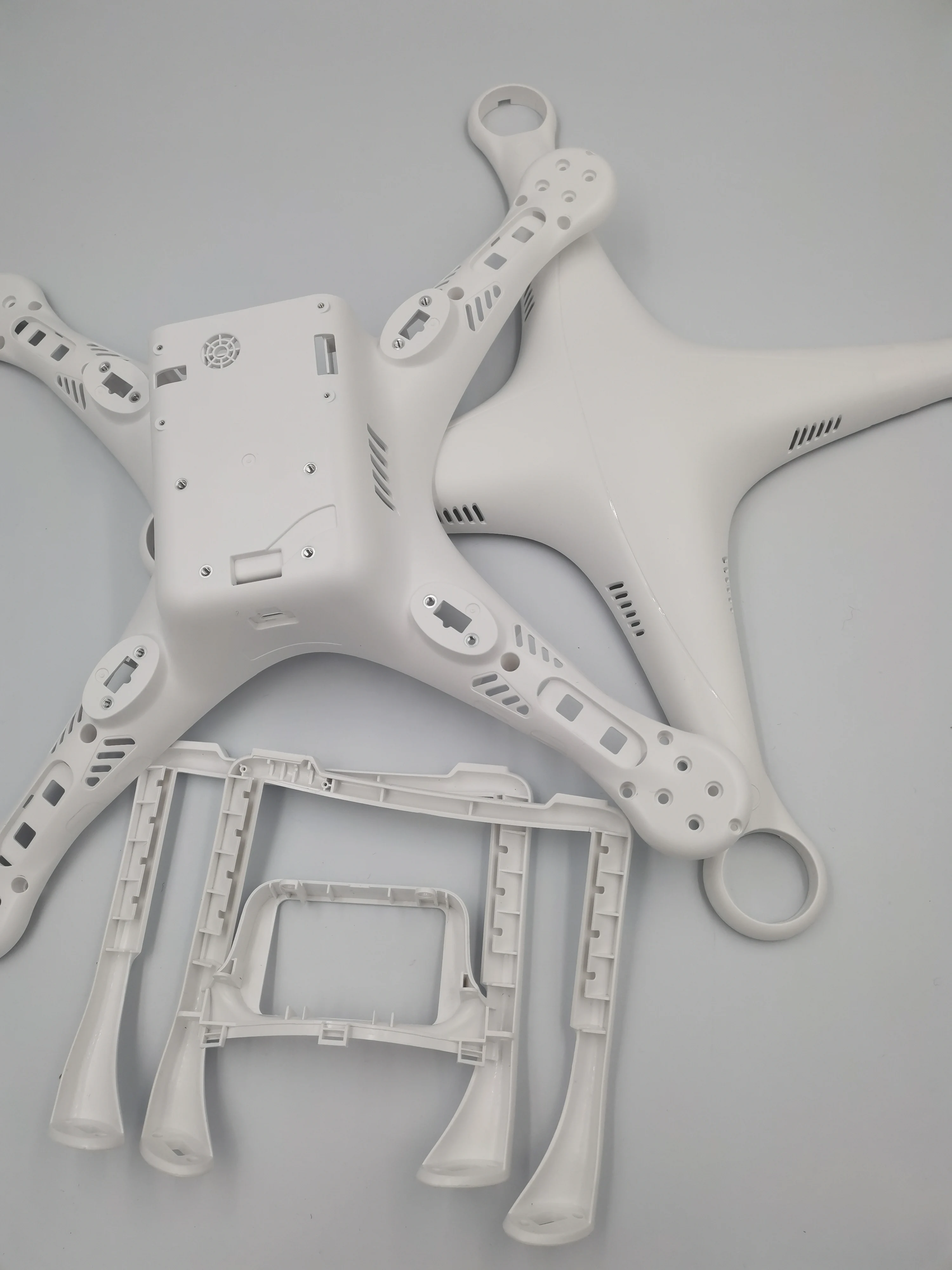 DJI Phantom 3A/3 PRO верхний/нижний корпус корпуса с шасси для Phontom 3 аксессуары Запчасти