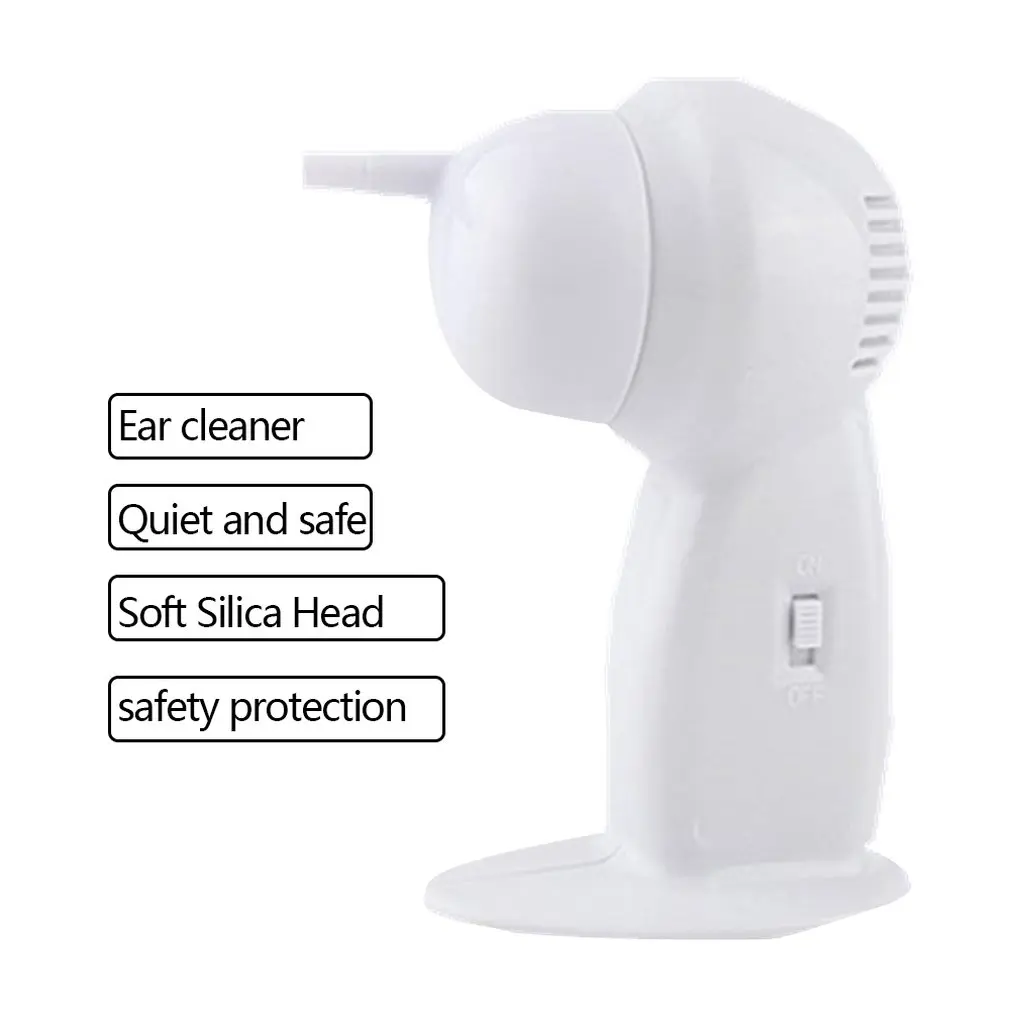 Портативный Размеры электрический прибор для чистки ушей ушной серы переменного