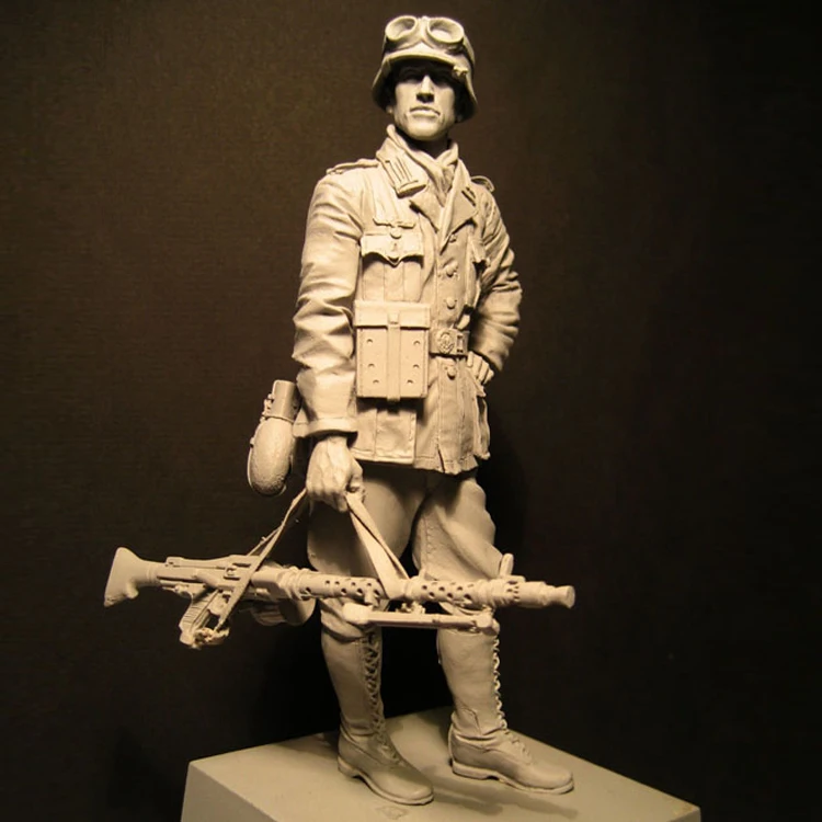 Пехота Afrika Korps 1/16 фигурка модели из смолы GK военная тема солдата Второй мировой