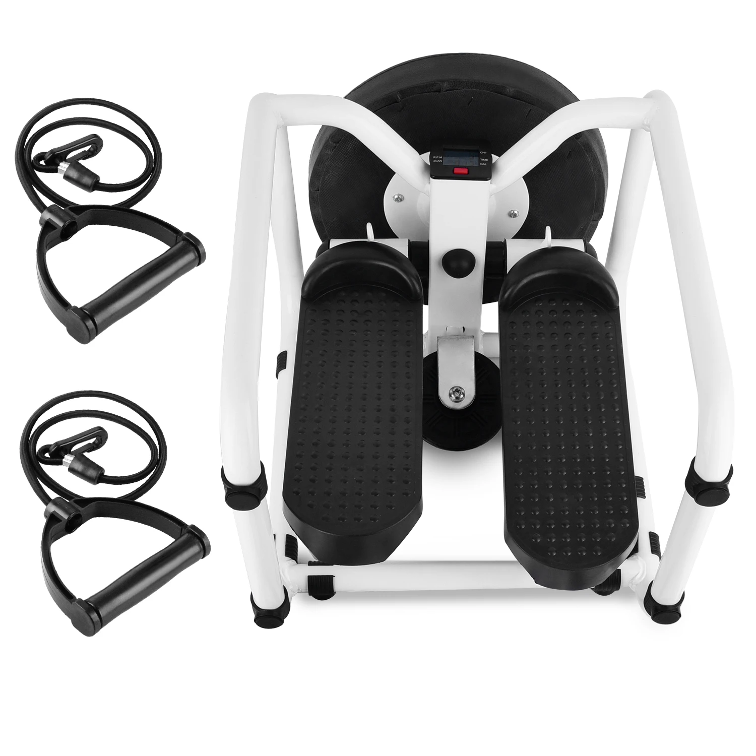 

Mini Fitness Twist Stepper Electronic Display Exericse Chair Seat Resistance Bands Abdominal Training Push Up Fitness Equipment