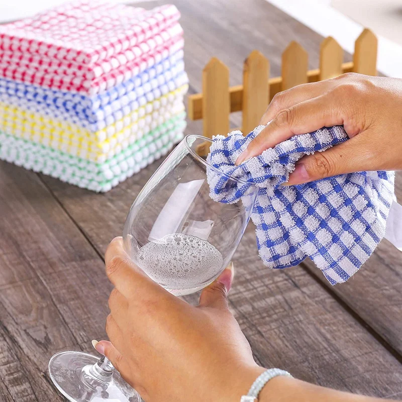 Посуда для кухни 10 упаковок экологически чистых полотенец и тарелок|Чистящие