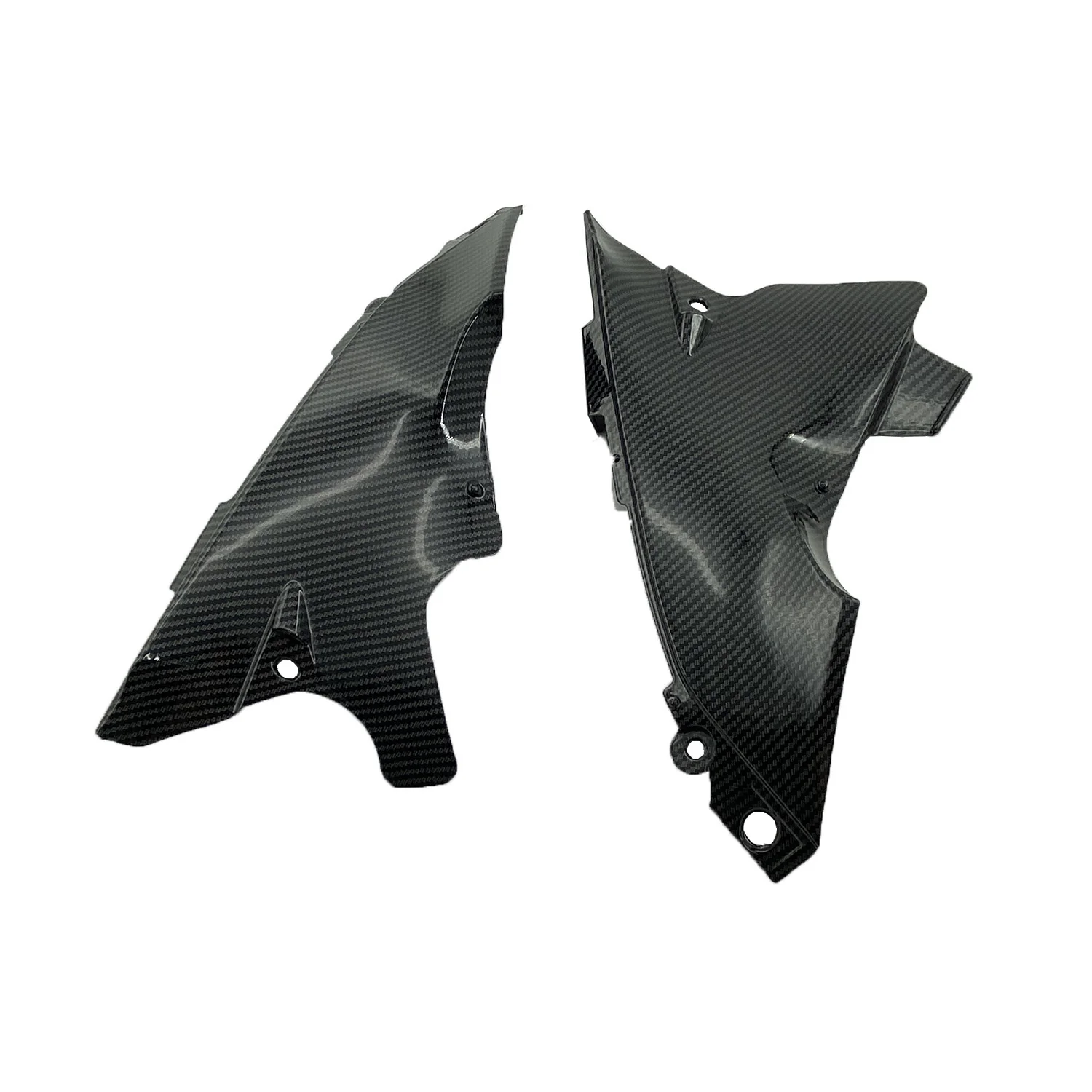 

Carbon Fiber Front Dash Air Tube Trim Cover Fairing Cowling For Yamaha YZF-R1 YZF R1 2004 2005 2006