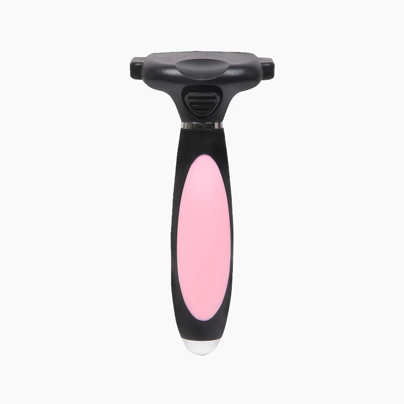 

Расчески для собак и кошек, чистящая бритва, розовые