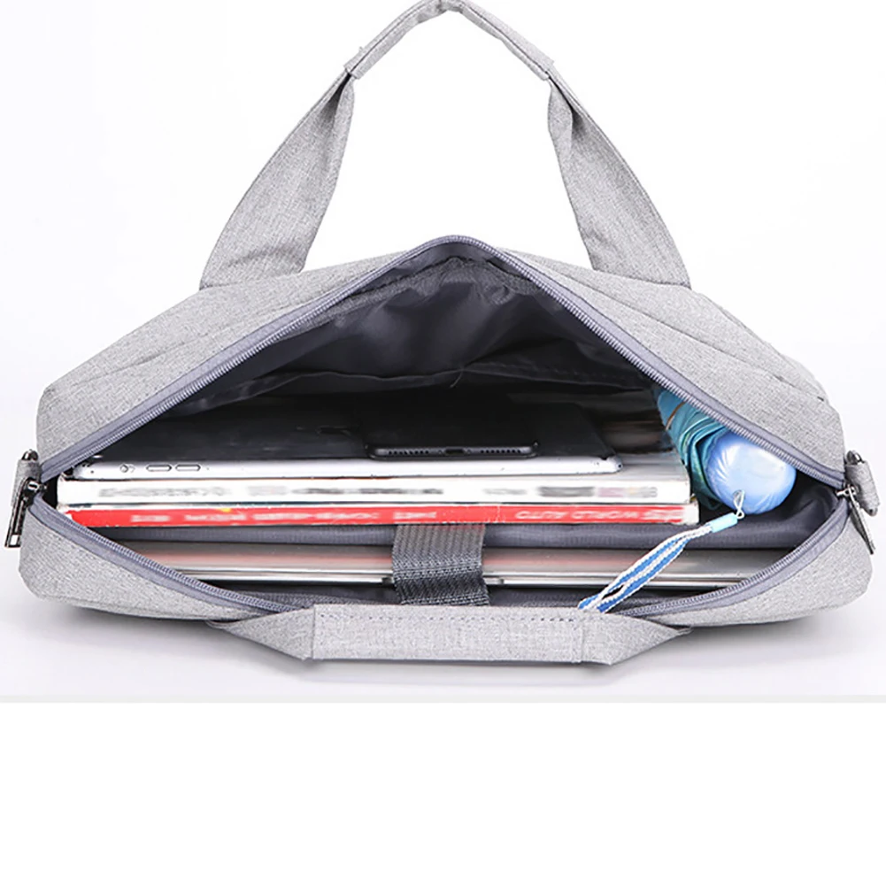 laptop sleeve case shoulder bag for women men 14 15 inch nylon notebook computer bag for macbook pro air lenovo dell handbag free global shipping