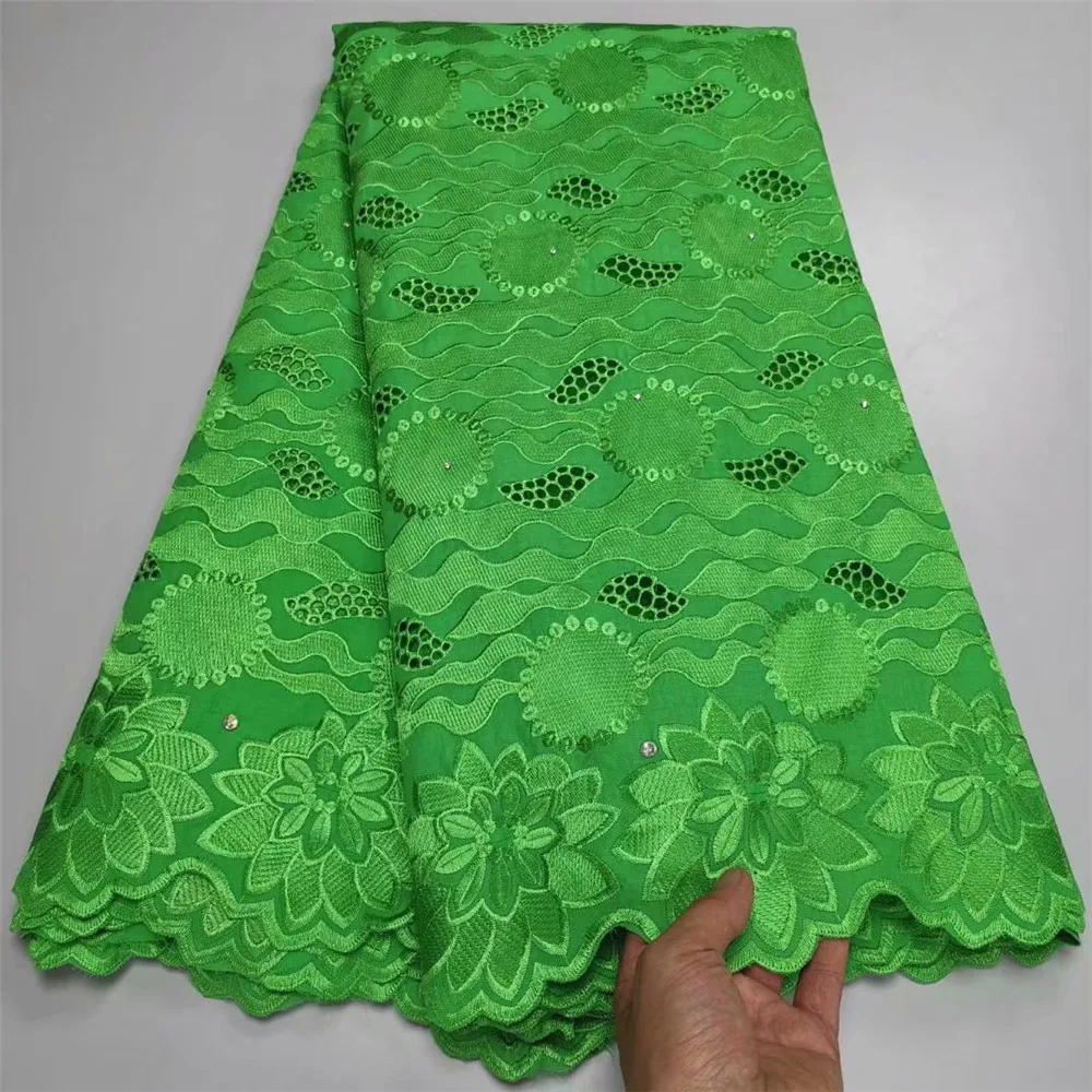 

Familiar African Lace Fabric Dubai Swiss Nigerian Cotton Lace Fabric Stones 2021 Swiss Voile In Switzerland For Party YC-379