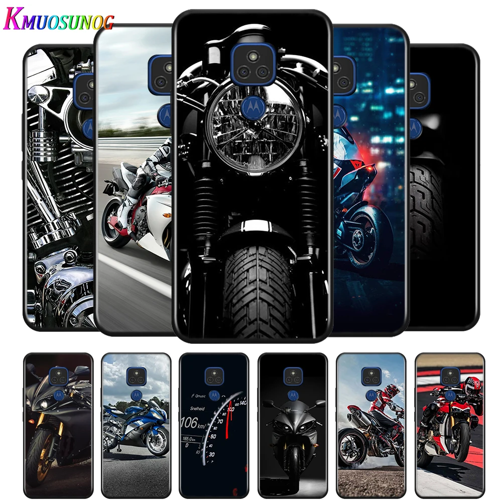 

Sports Motorcycle For Motorola G9 G8 G Stylus Power One Fusion Hyper Edge E7 E6 5G Plus Play Lite Phone Case