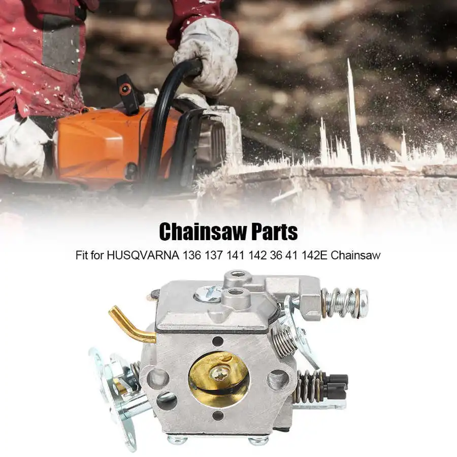 

Chainsaw Carburetor Replacement Kit Fit for 136 137 141 142 36 41 142E Chainsaw Parts