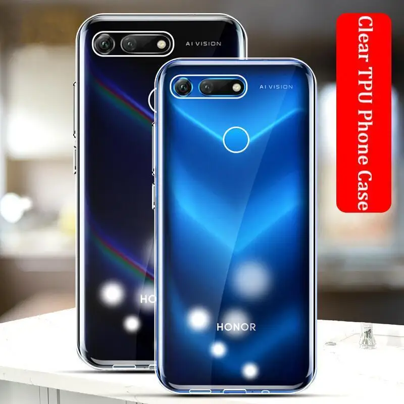 Чехол для huawei P20 P30 Lite силиконовая мягкая прозрачная задняя крышка из ТПУ Honor V30 20 9X