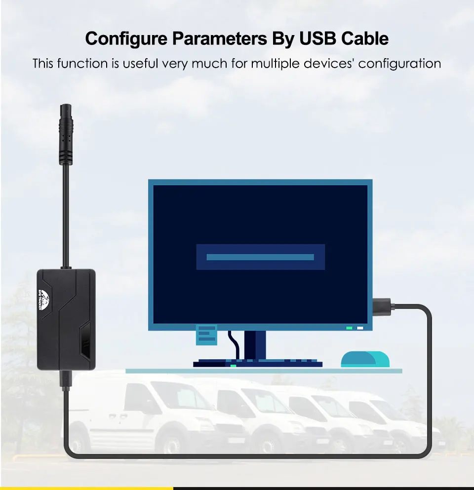 Автомобильный GPS мини-трекер в режиме реального времени трекер превышения