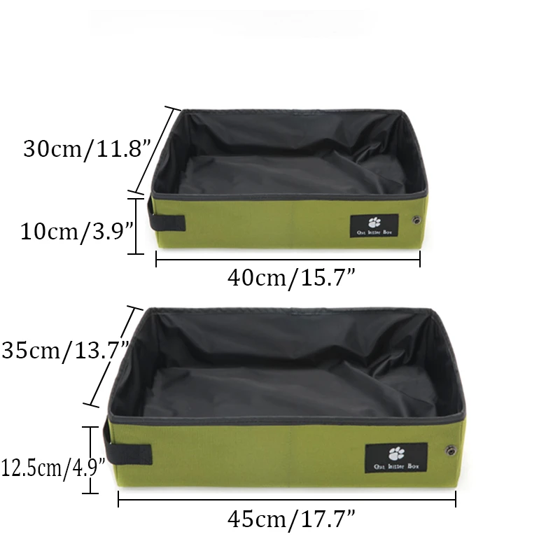 RFWCAK складная коробка для кошачьего туалета домашних животных водостойкая
