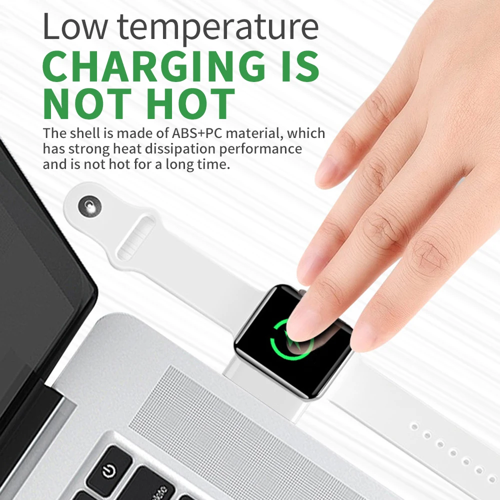 mini portable wireless charger for apple iwatch 1 2 3 4 5 dock adapter fast charging charger smart watch wireless charging base free global shipping