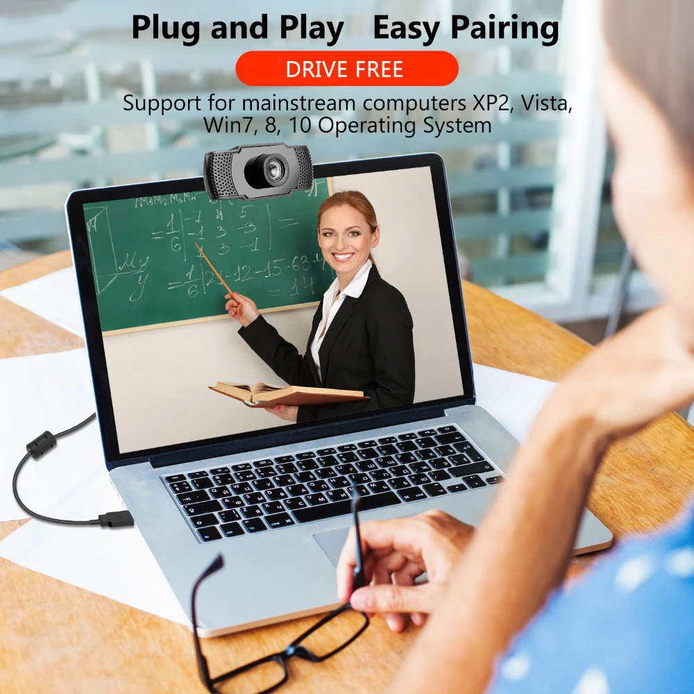 Портативная камера Kebidu 720P USB Компьютерная многофункциональная веб-камера с