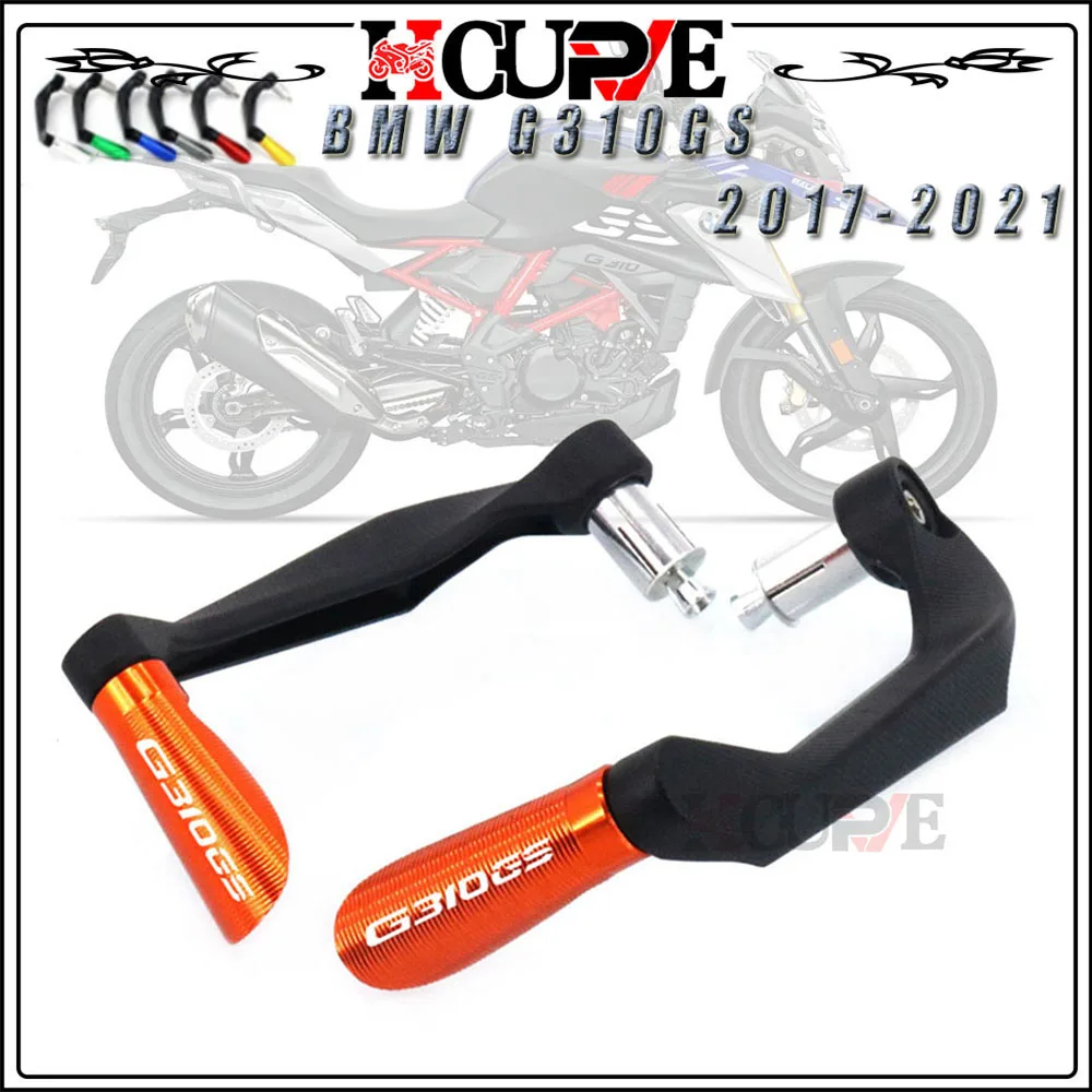

For BMW G310GS G310 GS 2017 2018 2019 2020 2021 Motorcycle CNC Handlebar Grips Guard Brake Clutch Levers Guard Protector