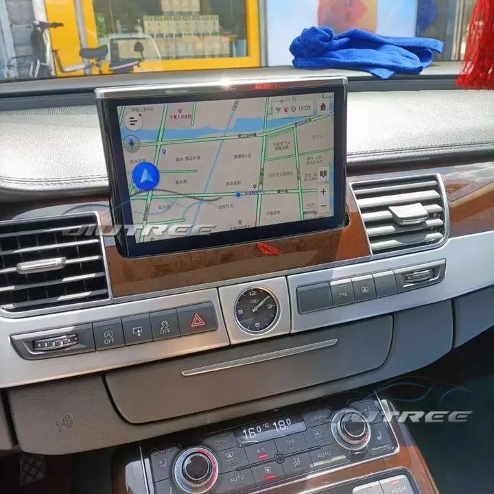 Автомагнитола на Android 10 мультимедийный плеер рекордер для Audi A8 A8L 2010 ~ 2018 GPS радио