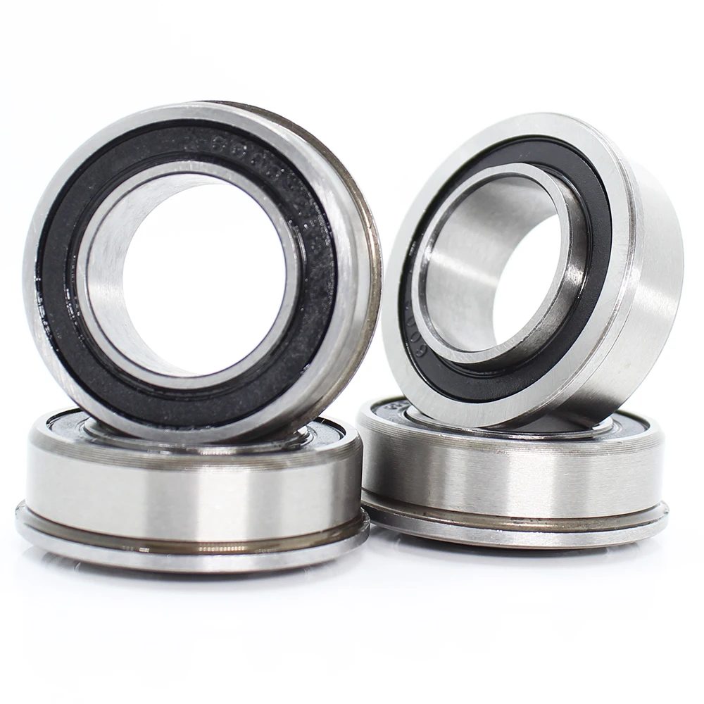 4PCS F6003 F6003RS Lager F6003-19-2RS 19x35x11mm ABEC-1 Flansch Kugellager F6003-RS Garten Warenkorb Radlager – Detail 6